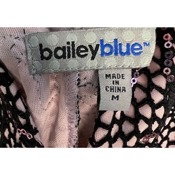 Bailey Blue, Pink and Black Sequin Dress - Picture 3 of 4